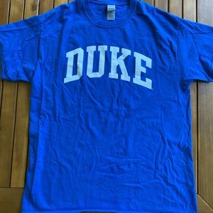 Duke t-shirt. Size Large.
